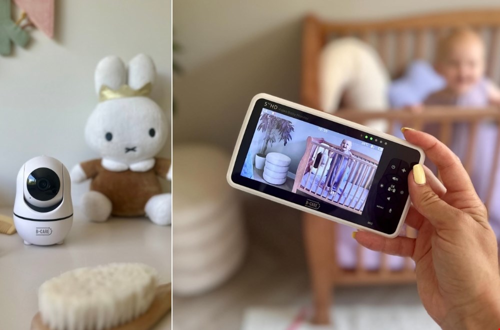Slim én stijlvol: zo helpt een babyfoon met camera je aan meer rust thuis